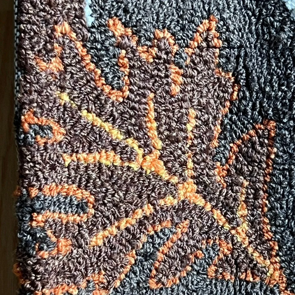 Francesca Collection Grateful Fall Rug 20x32 Multi Brand New Hooked Leaf Accent